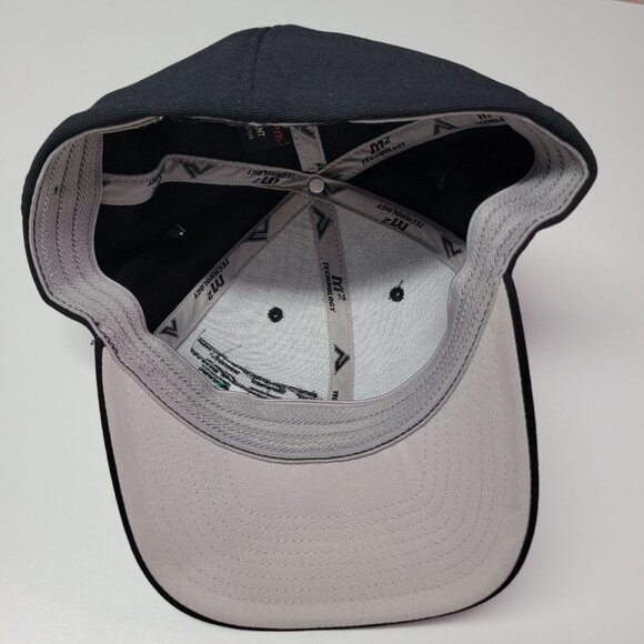 Oregon Pacific Headwear Ball Cap Hat Black 498F Size L-XL 7 3/8 - 8 Mens Tags - Picture 7 of 8